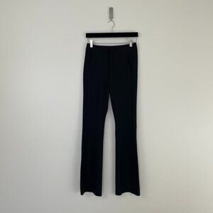 Athleta Stellar Flare Workwear Black Trousers Size 2
